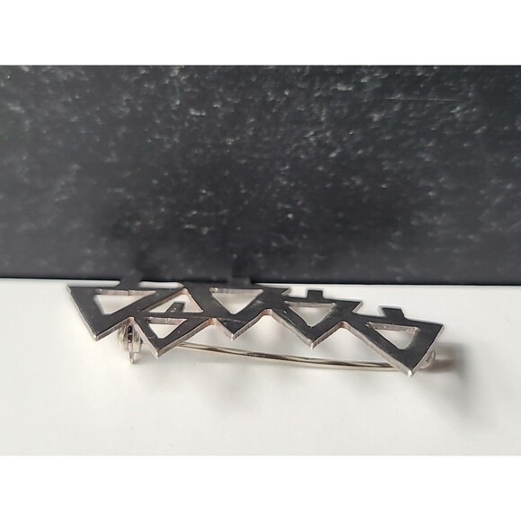 925 Sterling Silver Trees In A Forest Vintage Handmade Abstract - Picture 7 of 10